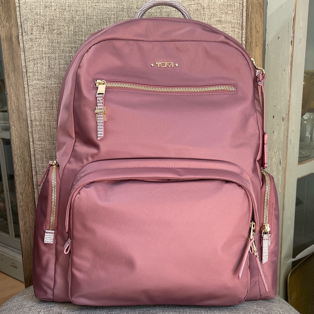 Tumi Women's Vista Caren Rose Backpack NWT